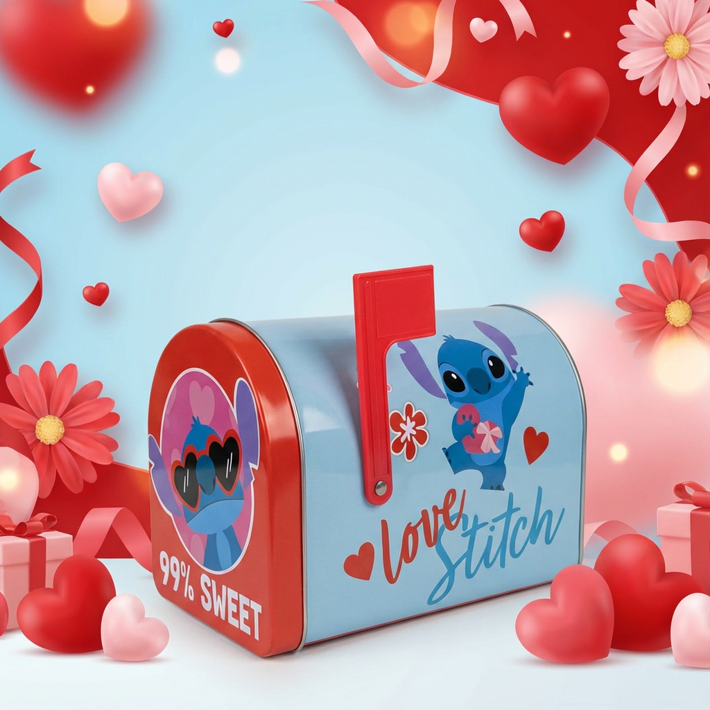 Valentine’s Day Kids Themed Mailbox