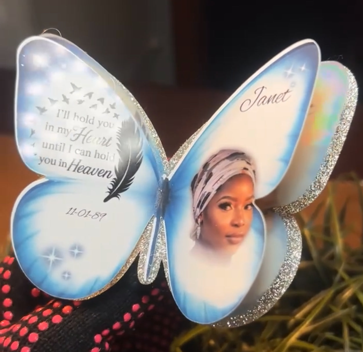 🦋 Personalized Butterfly Pin/Button